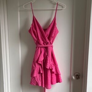 Trixxi Vibrant Pink Dress